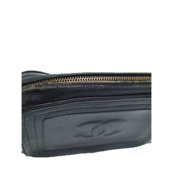 Chanel Coco Mark Chain Shoulder Bag Black - Picture 6 of 9